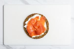 Preparazione Rosti al forno con trota salmonata affumicata - Fase 5