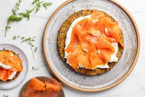 Preparazione Rosti al forno con trota salmonata affumicata - Fase 5