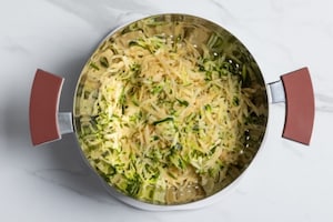 Preparazione Rosti al forno con trota salmonata affumicata - Fase 2