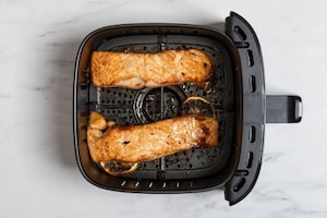 Preparazione Salmone in friggitrice ad aria - Fase 3