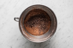 Preparazione Torta cachi e cioccolato - Fase 3