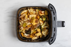 Preparazione Verdure invernali in friggitrice ad aria - Fase 3