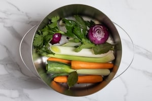 Preparazione Brodo di cappone - Fase 1