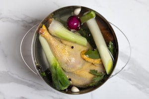 Preparazione Brodo di cappone - Fase 2