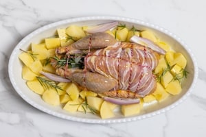 Preparazione Faraona al forno - Fase 3