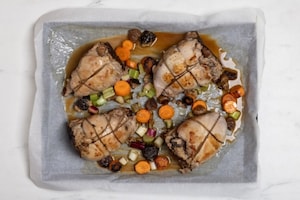 Preparazione Fusi di tacchino ripieni invernali - Fase 3