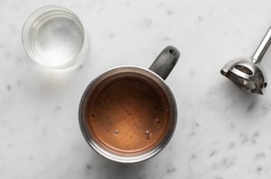 Preparazione Liquore al cioccolato - Fase 3