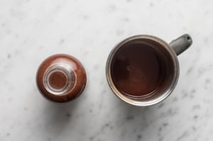 Preparazione Liquore al cioccolato - Fase 3