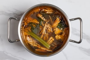 Preparazione Risotto alla crema di scampi - Fase 3