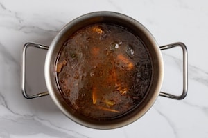 Preparazione Risotto alla crema di scampi - Fase 3