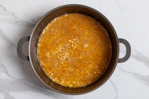 Preparazione Risotto alla crema di scampi - Fase 5