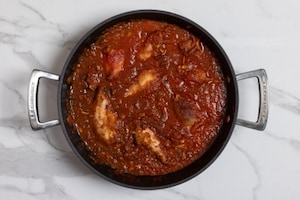 Preparazione Totani ripieni in padella - Fase 7