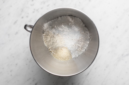 Preparazione Vanillekipferl - Fase 1 Preparazione Vanillekipferl - Fase 1