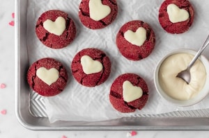 Preparazione Biscotti red velvet - Fase 3