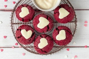 Preparazione Biscotti red velvet - Fase 3