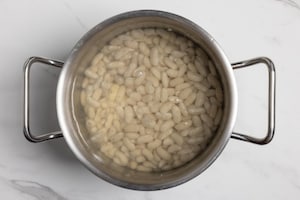 Preparazione Fagioli e scarola - Fase 1