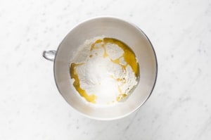 Preparazione Focaccia con lievito istantaneo - Fase 1