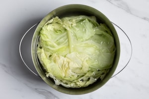 Preparazione Involtini di verza con riso - Fase 3