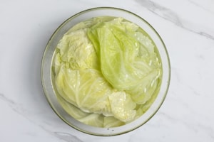 Preparazione Involtini di verza con riso - Fase 3