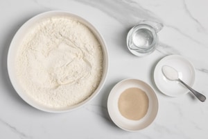 Preparazione Pane fatto in casa veloce - Fase 1