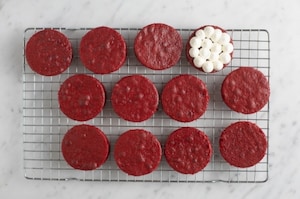 Preparazione Mini red velvet - Fase 5