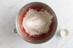 Preparazione Mini red velvet - Fase 3