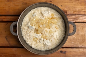 Preparazione Risotto pere e gorgonzola - Fase 4