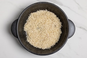 Preparazione Risotto radicchio e taleggio - Fase 3