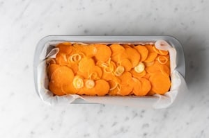 Preparazione Sfoglia di patate dolci vegan - Fase 2