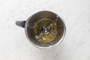 Preparazione Vellutata di ceci con il Bimby - Fase 1