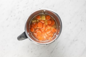 Preparazione Vellutata di ceci con il Bimby - Fase 2