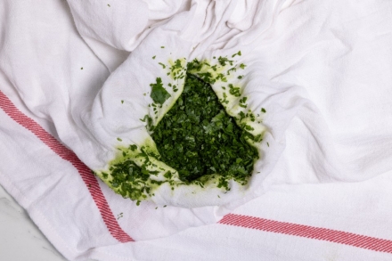 Preparazione Chimichurri - Fase 2 Preparazione Chimichurri - Fase 2