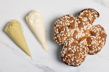 Preparazione Colomba farcita - Fase 4 Preparazione Colomba farcita - Fase 4