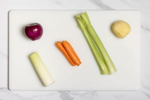 Preparazione Dado vegetale fatto in casa - Fase 1