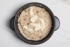 Preparazione Risotto gorgonzola e noci - Fase 5