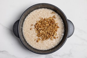 Preparazione Risotto gorgonzola e noci - Fase 4