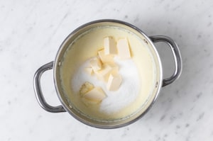 Preparazione Torta di semolino - Fase 1