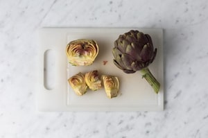 Preparazione Vellutata di carciofi - Fase 1