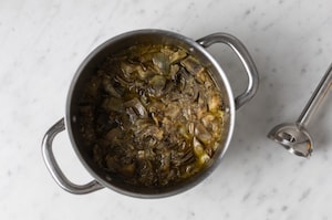 Preparazione Vellutata di carciofi - Fase 3