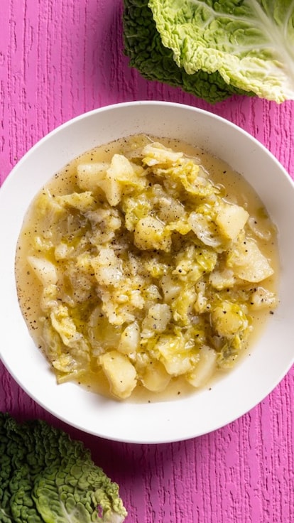 Zuppa di verza e patate