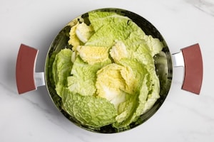 Preparazione Zuppa di verza e patate - Fase 1