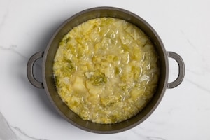 Preparazione Zuppa di verza e patate - Fase 5