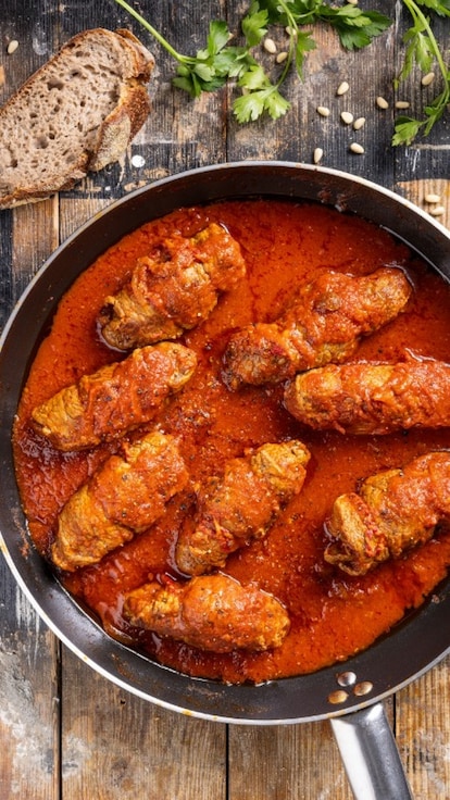 Braciole napoletane al sugo