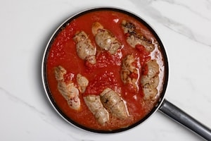 Preparazione Braciole napoletane al sugo - Fase 5