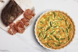 Preparazione Frittata di asparagi al forno - Fase 4