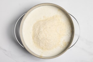 Preparazione Lasagne con fave e speck - Fase 1