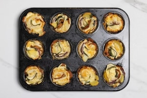 Preparazione Rose al formaggio con verdure - Fase 3