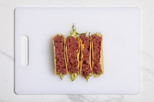 Preparazione Tacos di formaggio - Fase 5