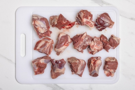 Preparazione Tiana di agnello - Fase 1 Preparazione Tiana di agnello - Fase 1