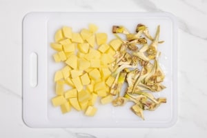 Preparazione Tiana di agnello - Fase 1